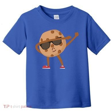 Chocolate Chip Cookie Funny Dabbing Drop Cookie Baking Lover Gift Toddler T-Shirt
