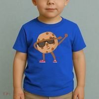 Chocolate Chip Cookie Funny Dabbing Drop Cookie Baking Lover Gift Toddler T-Shirt thumb 2
