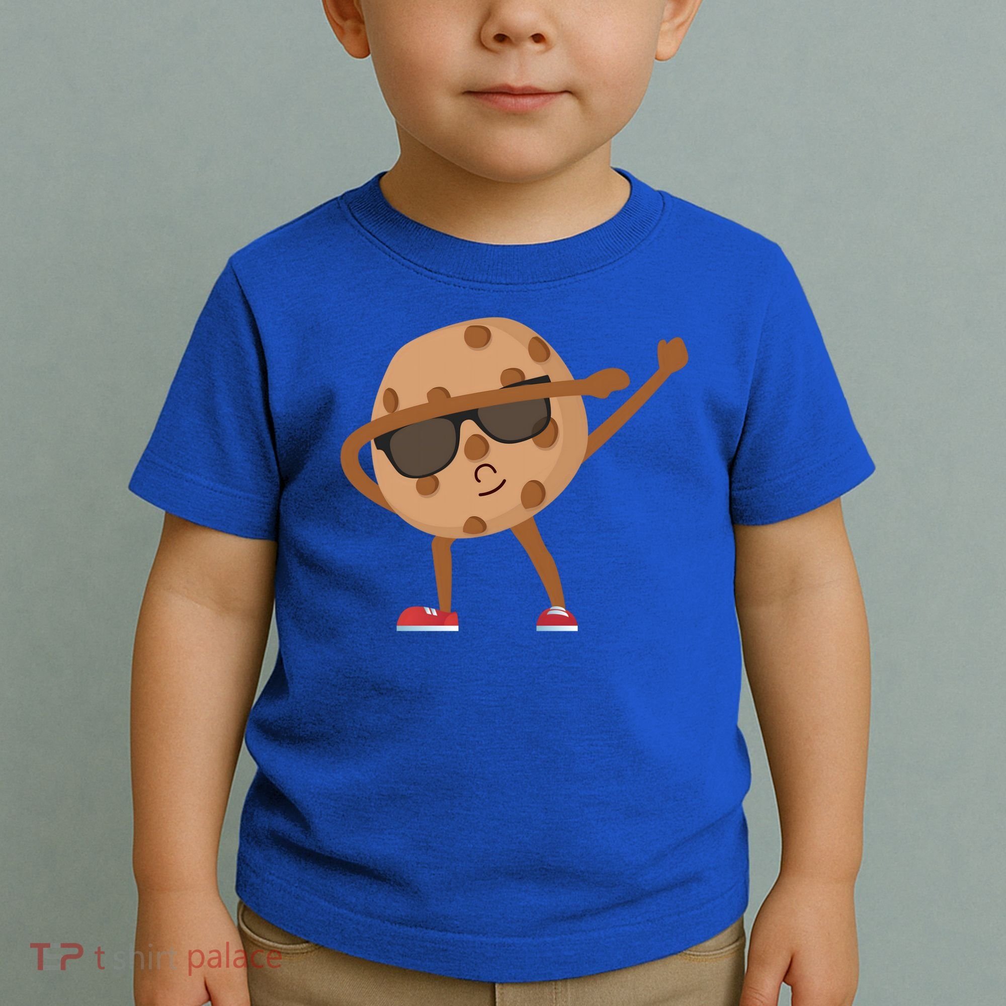 Chocolate Chip Cookie Funny Dabbing Drop Cookie Baking Lover Gift Toddler T-Shirt