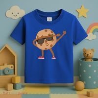 Chocolate Chip Cookie Funny Dabbing Drop Cookie Baking Lover Gift Toddler T-Shirt thumb 3