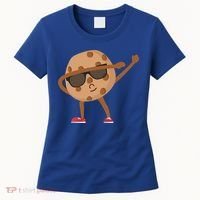Chocolate Chip Cookie Funny Dabbing Drop Cookie Baking Lover Gift Women's T-Shirt thumb 0