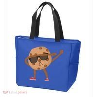 Chocolate Chip Cookie Funny Dabbing Drop Cookie Baking Lover Gift Tote Bag thumb 3