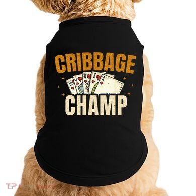 Cribbage Champ Card Game Players Doggie Tank
