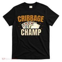 Cribbage Champ Card Game Players T-Shirt thumb 0