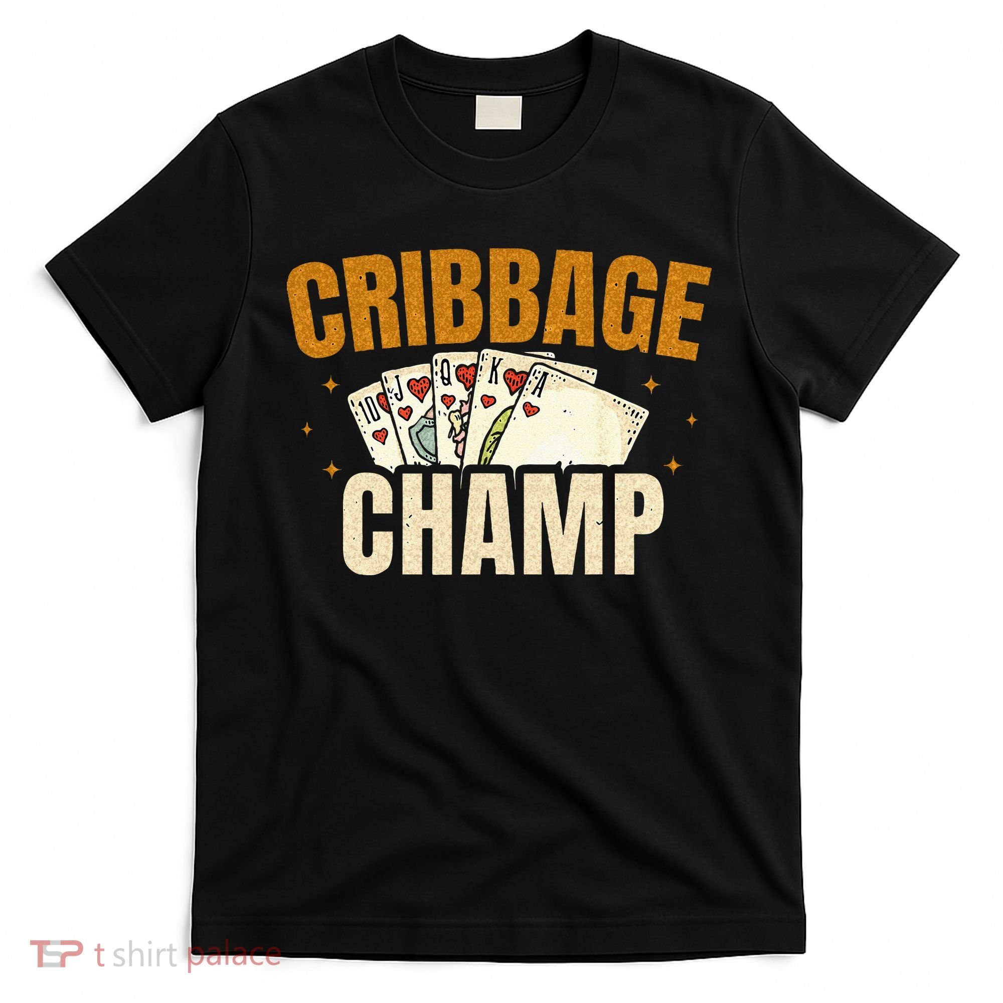 Cribbage Champ Card Game Players T-Shirt