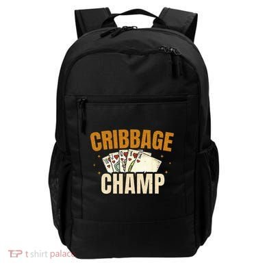 Cribbage Champ Card Game Players Backpack