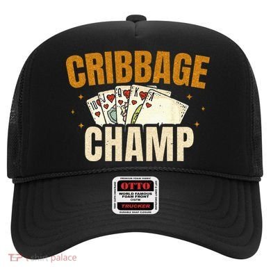 Cribbage Champ Card Game Players Hat