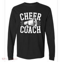 Cheer Coach Cheerleading Cheerleader Coach Comfort Colors Heavyweight Long Sleeve T-Shirt thumb 0