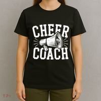 Cheer Coach Cheerleading Cheerleader Coach T-Shirt thumb 4