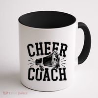Cheer Coach Cheerleading Cheerleader Coach Coffee Mug thumb 1