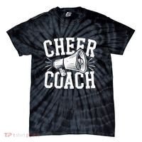 Cheer Coach Cheerleading Cheerleader Coach Tie-Dye T-Shirt thumb 0