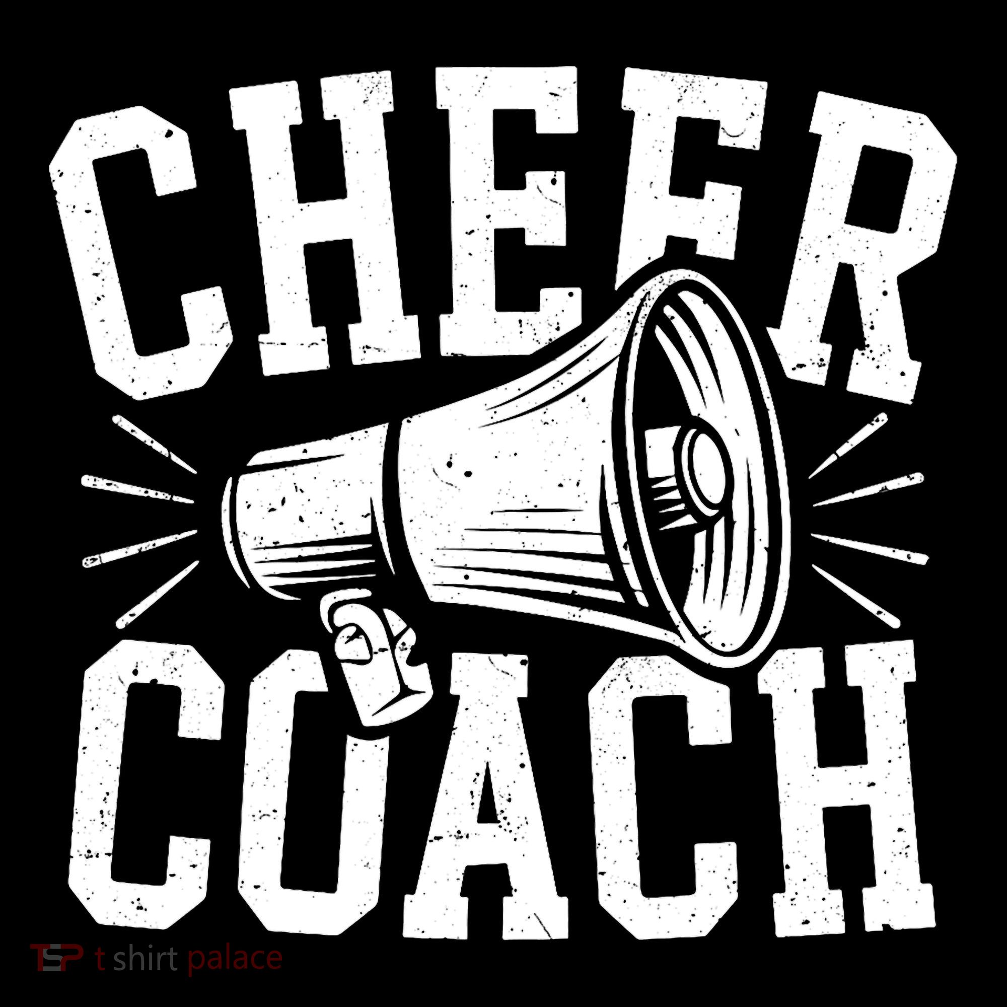 Cheer Coach Cheerleading Cheerleader Coach Tie-Dye T-Shirt