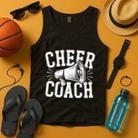 Cheer Coach Cheerleading Cheerleader Coach Tank Top thumb 4
