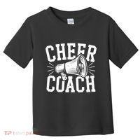 Cheer Coach Cheerleading Cheerleader Coach Toddler T-Shirt thumb 0