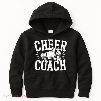 Cheer Coach Cheerleading Cheerleader Coach Kids Hoodie
