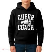 Cheer Coach Cheerleading Cheerleader Coach Kids Hoodie thumb 4