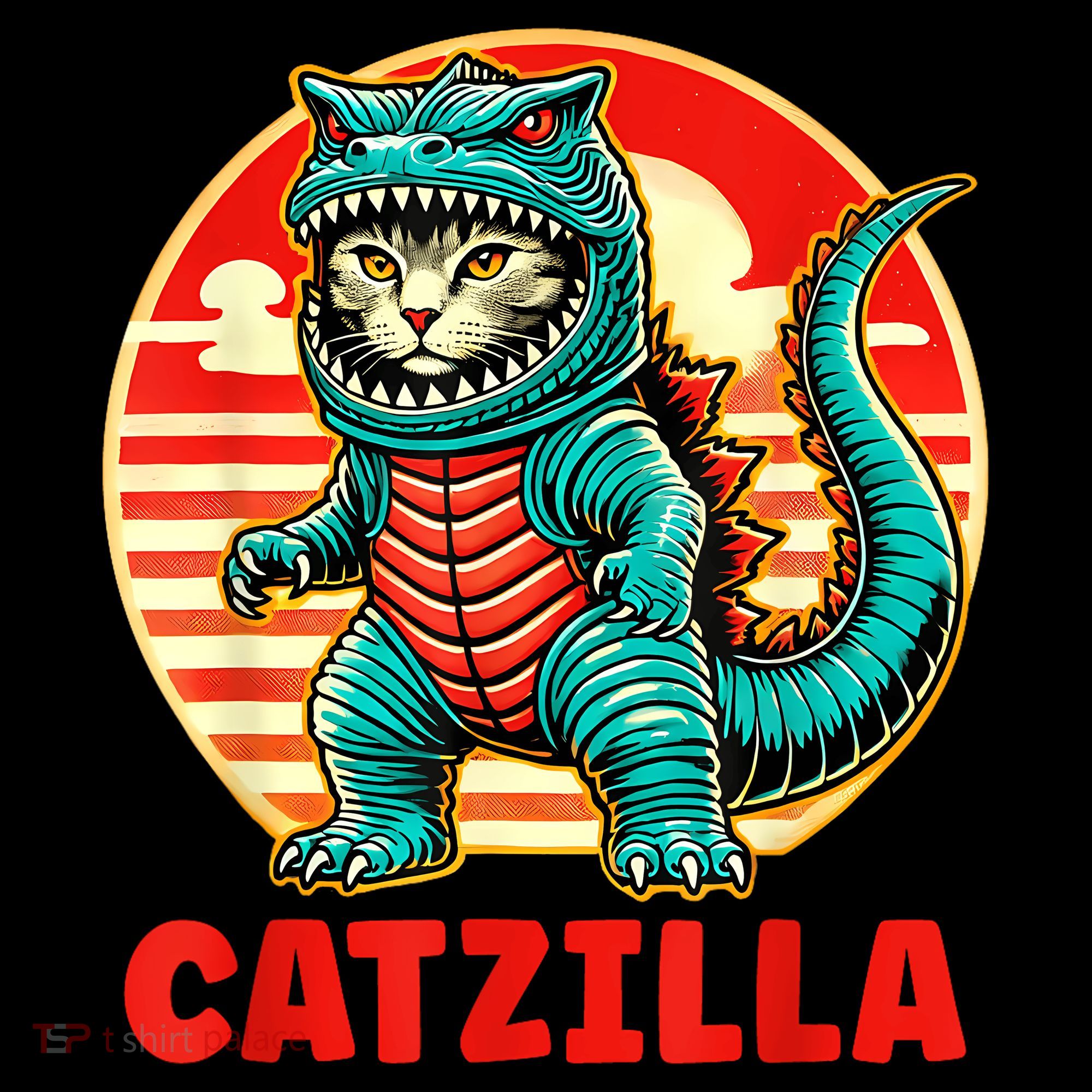 Cat Catzilla Cat Mom Cat Dad Backpack
