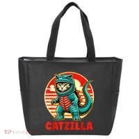 Cat Catzilla Cat Mom Cat Dad Tote Bag thumb 0