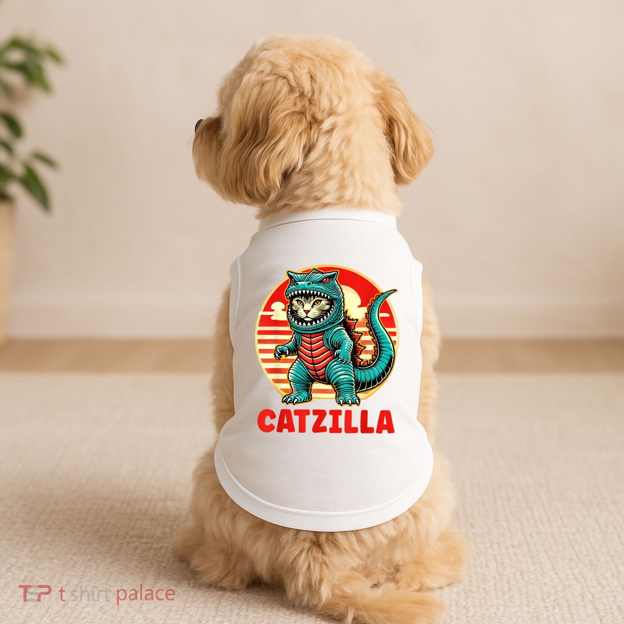 Cat Catzilla Cat Mom Cat Dad Doggie Tank