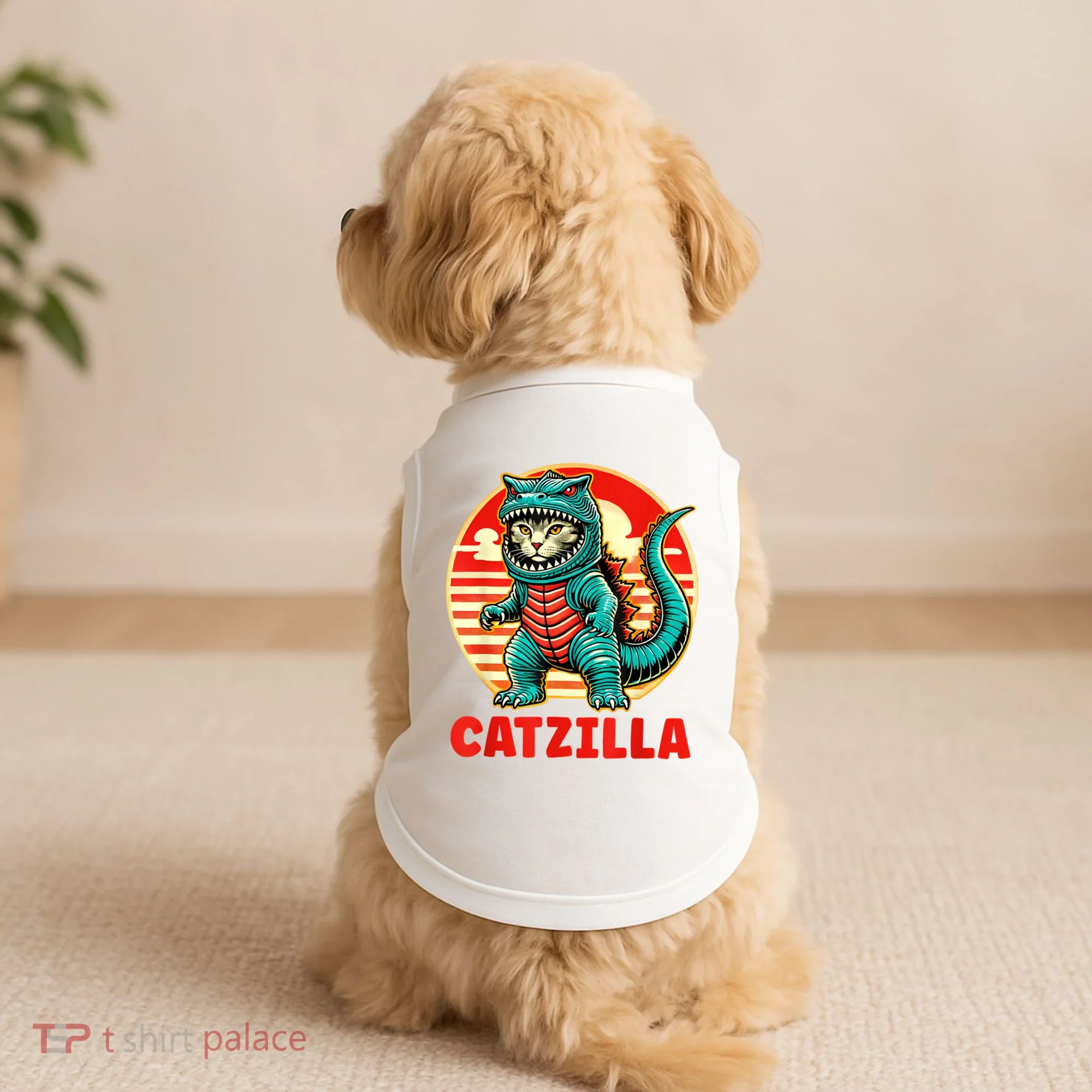 Cat Catzilla Cat Mom Cat Dad Doggie Tank