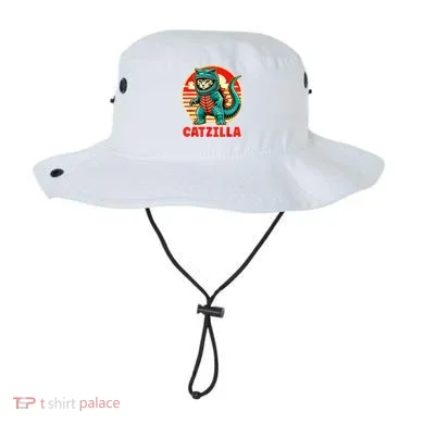 Cat Catzilla Cat Mom Cat Dad Bucket Hat