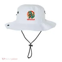 Cat Catzilla Cat Mom Cat Dad Bucket Hat thumb 0
