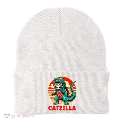 Cat Catzilla Cat Mom Cat Dad Beanie