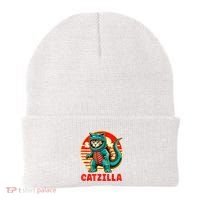 Cat Catzilla Cat Mom Cat Dad Beanie thumb 0