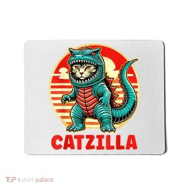 Cat Catzilla Cat Mom Cat Dad Mousepad