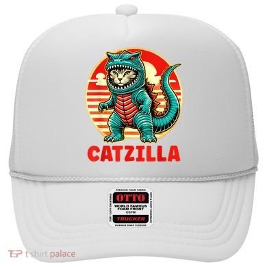 Cat Catzilla Cat Mom Cat Dad Hat