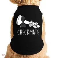 Chess Checkmate Chess Player King Pawn Doggie Tank thumb 0