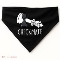Chess Checkmate Chess Player King Pawn USA-Made Doggie Bandana thumb 0