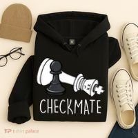 Chess Checkmate Chess Player King Pawn Hoodie thumb 4