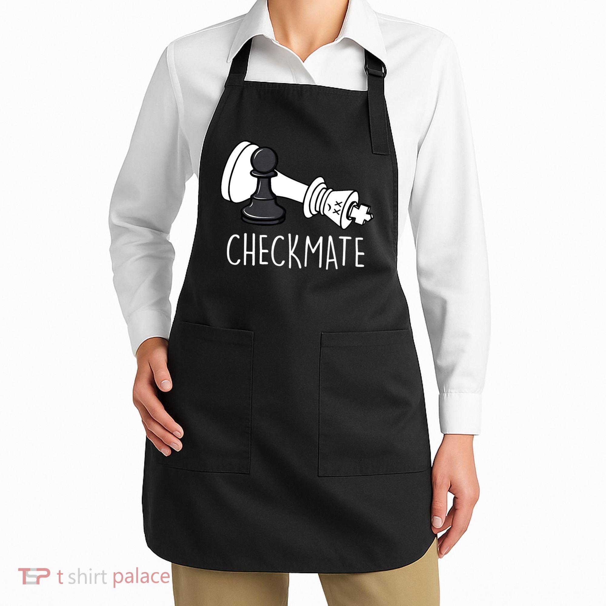 Chess Checkmate Chess Player King Pawn Apron