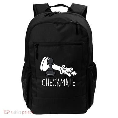 Chess Checkmate Chess Player King Pawn Backpack