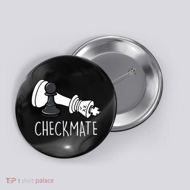 Chess Checkmate Chess Player King Pawn Button