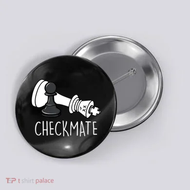 Chess Checkmate Chess Player King Pawn Button