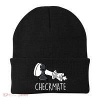 Chess Checkmate Chess Player King Pawn Beanie thumb 0