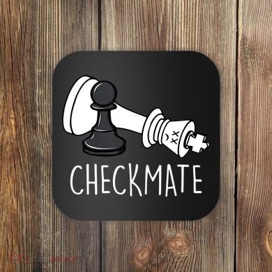 Chess Checkmate Chess Player King Pawn Coaster