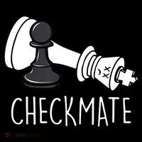 Chess Checkmate Chess Player King Pawn Women's Hoodie thumb 2