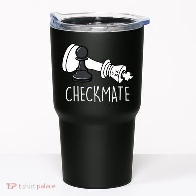 Chess Checkmate Chess Player King Pawn Tumbler