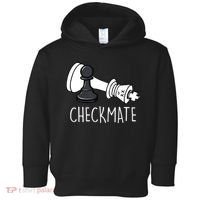 Chess Checkmate Chess Player King Pawn Toddler Hoodie thumb 0