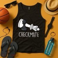 Chess Checkmate Chess Player King Pawn Tank Top thumb 4