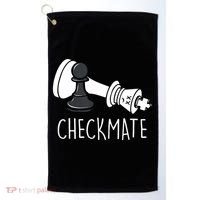 Chess Checkmate Chess Player King Pawn Golf Towel thumb 0
