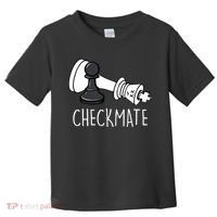Chess Checkmate Chess Player King Pawn Toddler T-Shirt thumb 0