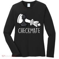 Chess Checkmate Chess Player King Pawn Women's Long Sleeve Shirt thumb 0