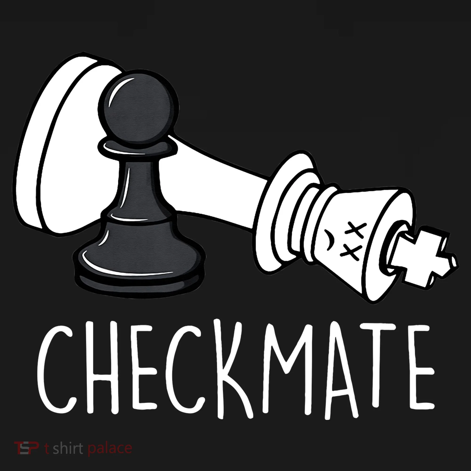 Chess Checkmate Chess Player King Pawn Kids Hoodie