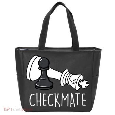Chess Checkmate Chess Player King Pawn Tote Bag