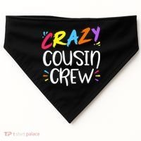 Crazy Cousin Crew Gift USA-Made Doggie Bandana thumb 0