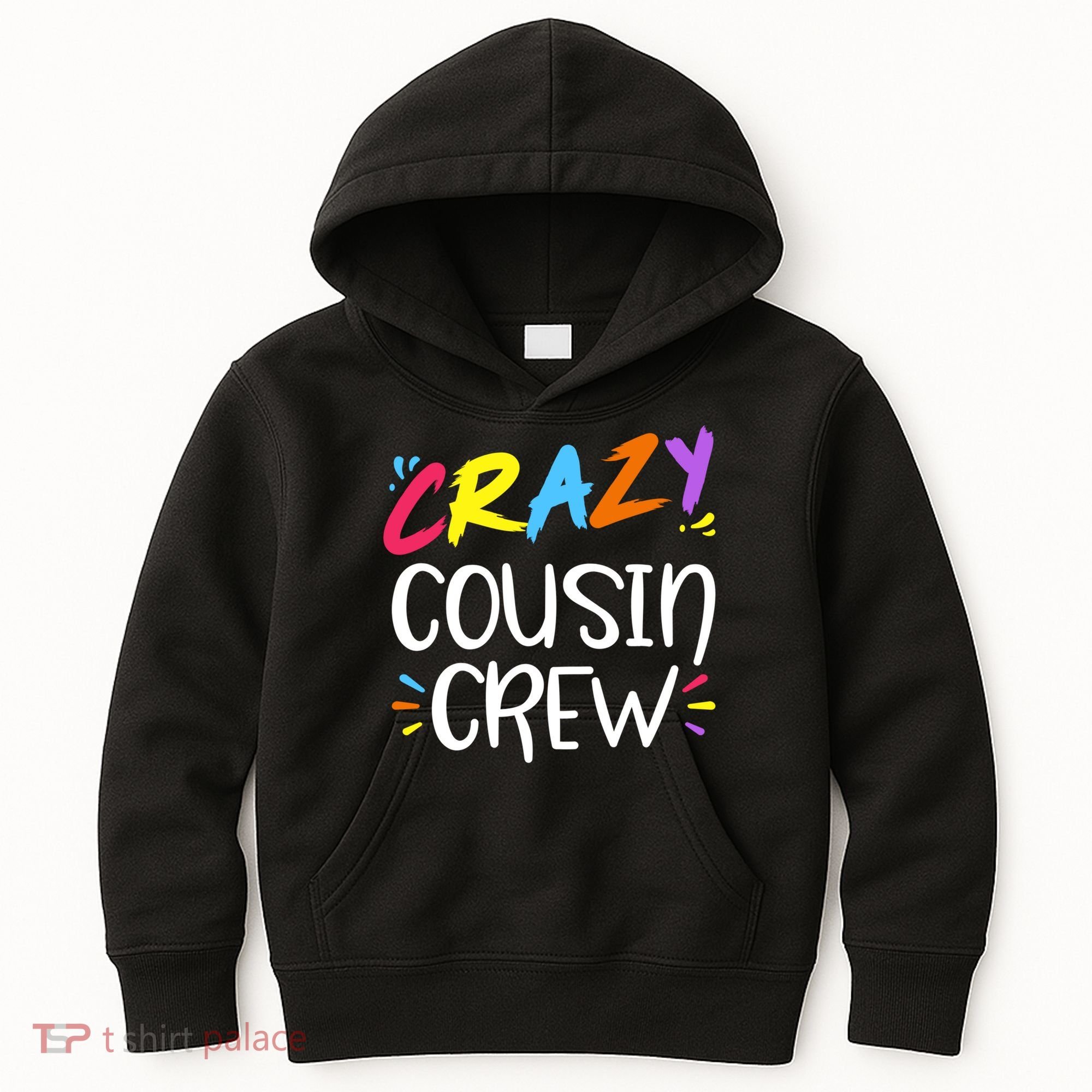 Crazy Cousin Crew Gift Kids Hoodie